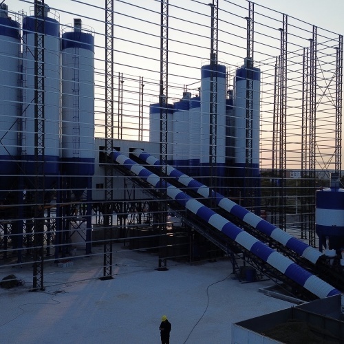 HZS180 Concrete Batching Plant