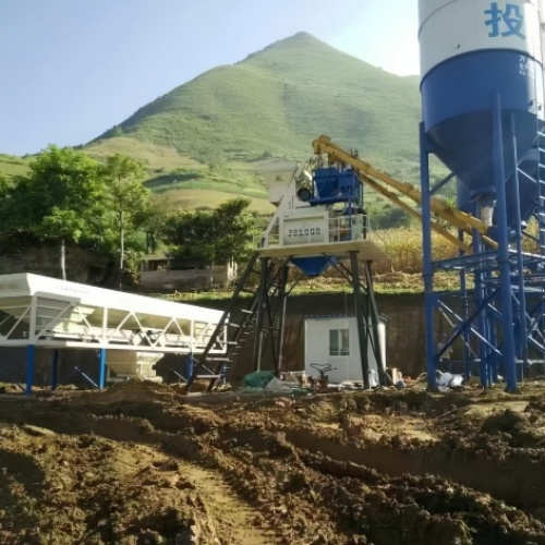 HZS50 concrete batching plant capacity: theoretical output, actual output and optimization plan