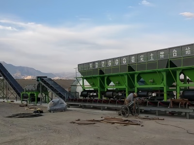 WBZ600 Stabilized Soil Mixing Station