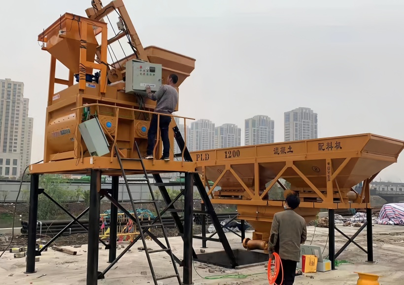 JS750 concrete mixer3
