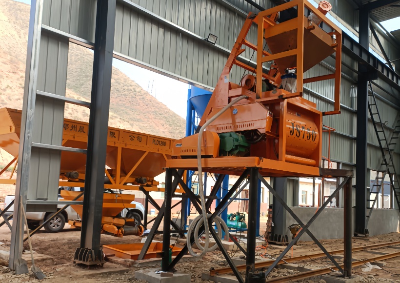 JS750 concrete mixer6