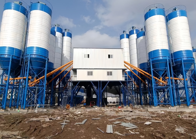 HZS5180 concrete batching plant7