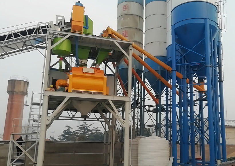 HZS5180 concrete batching plant8